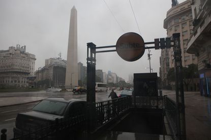 Blackout in Buenos Aires.