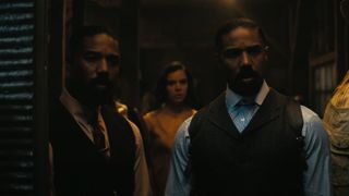 Michael B. Jordan as Elijah and Elias in Sinners