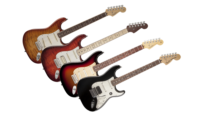 Fender reveals four new strats