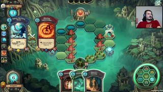Kripp has experimented with playing Faeria lately.