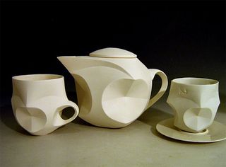 paper tea set