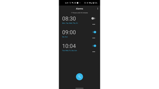 MB Alarm Clock app on Android