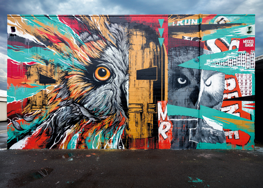 Street art that jumps out