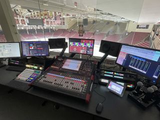 A DiGiCo console used to broadcast events on the ACC Network.