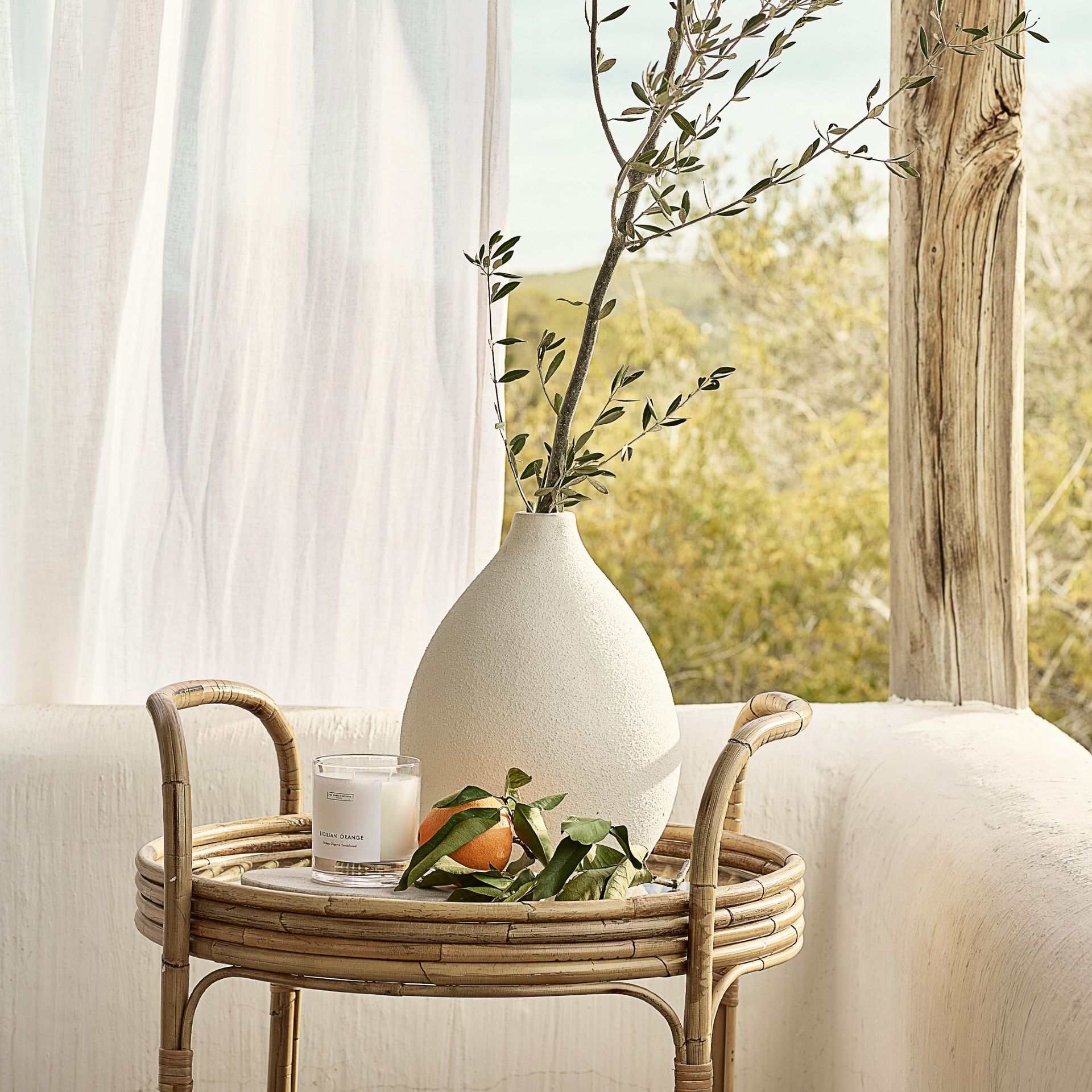 Sicilian Orange Luxury 2 Wick Candle