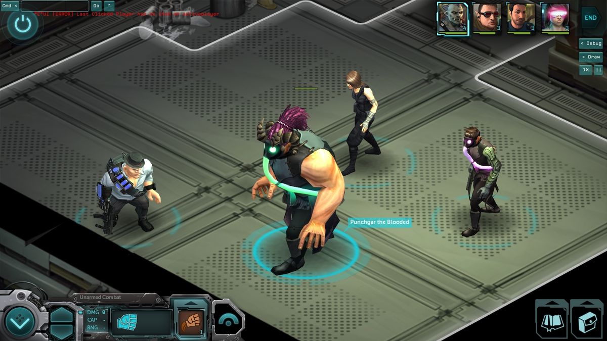 Shadowrun Returns, a 32-bit game running smoothly on Macbook Air