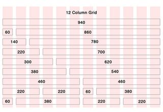 12 column grid layout