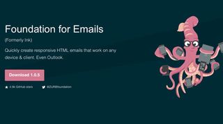 Web design tools: Foundation for emails