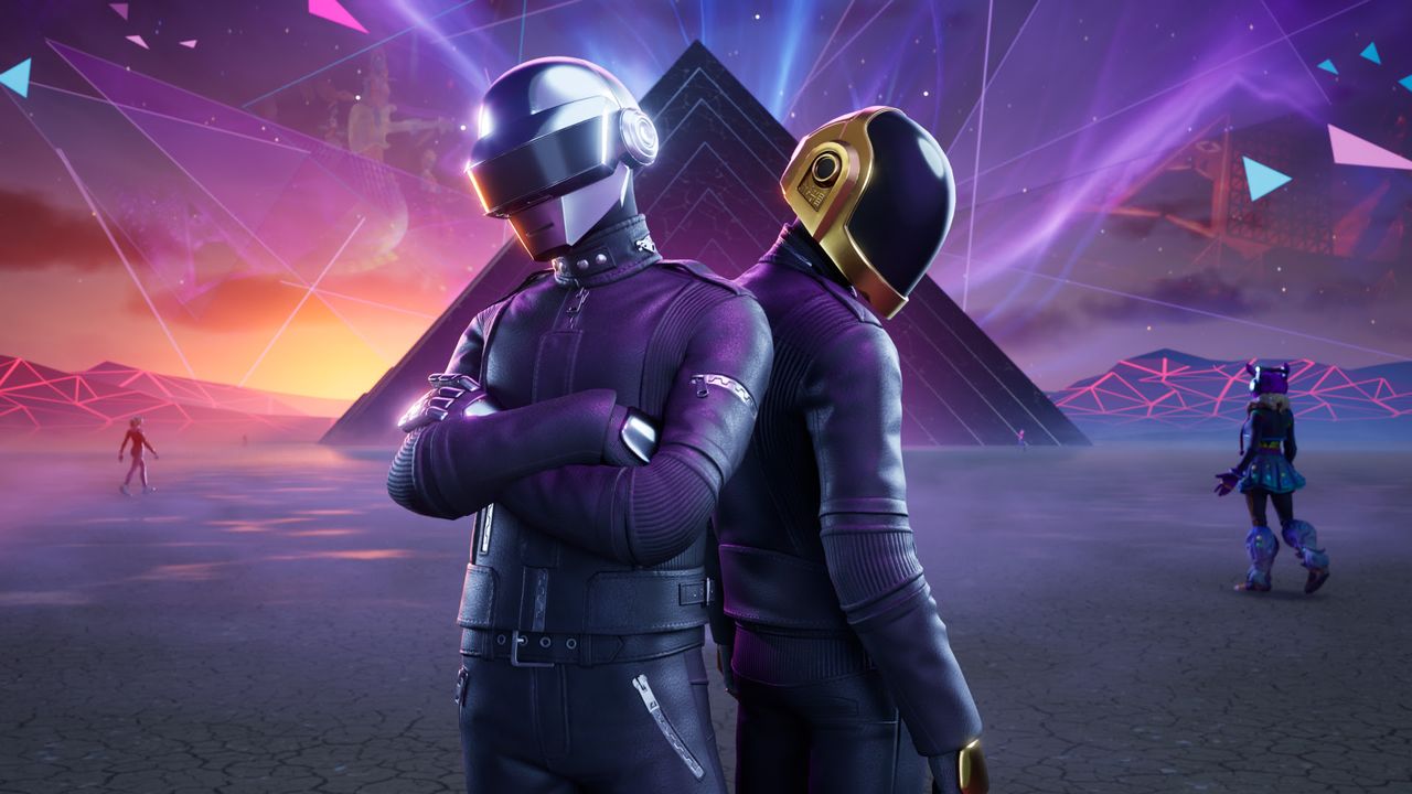 Fortnite's newest collaboration invites players to the Daft Punk Experience featuring a 'fully interactive playground' this weekend
