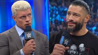 Cody Rhodes and Roman Reigns in the WWE