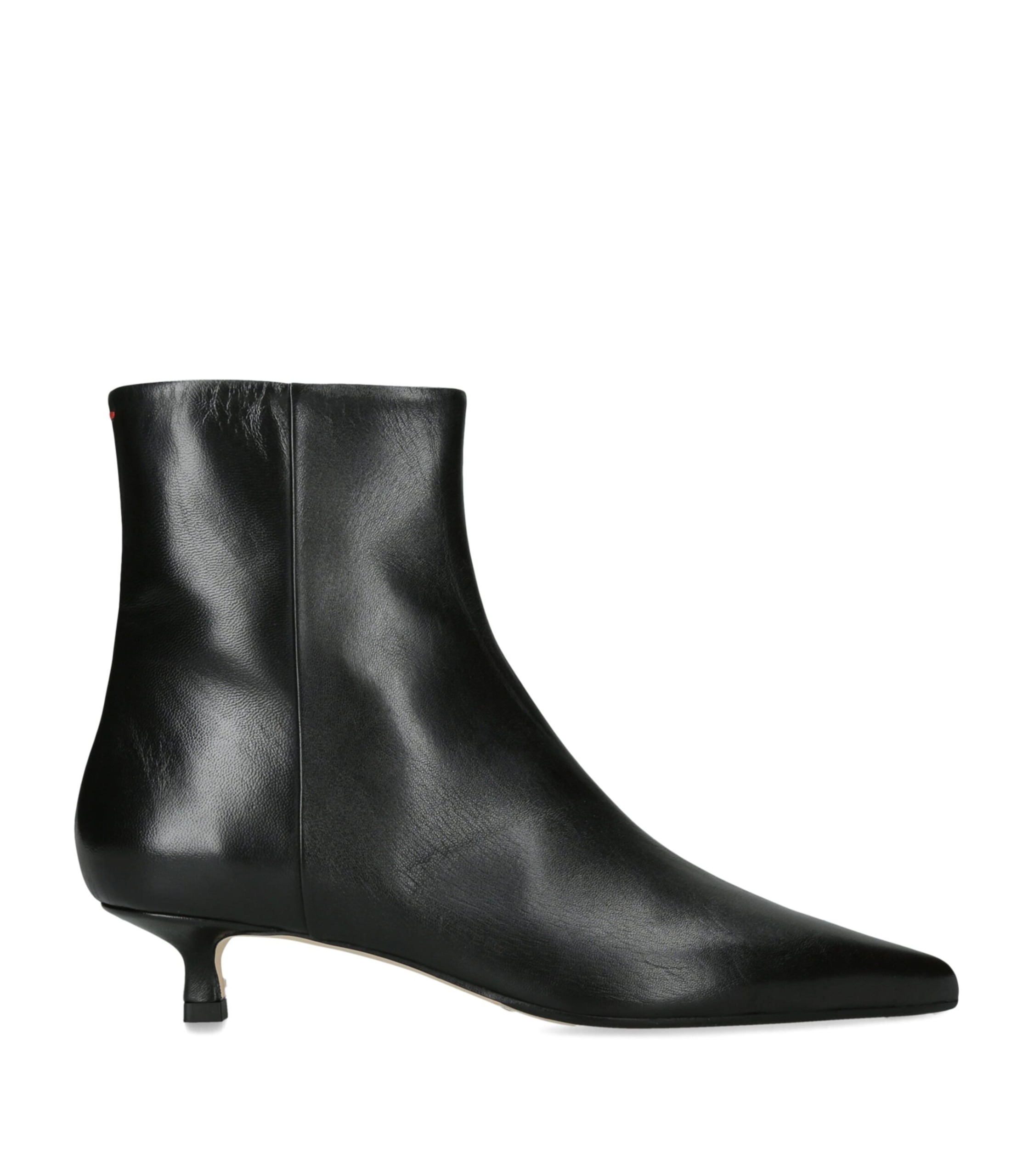 Aeyde Leather Sofie Heeled Boots 35