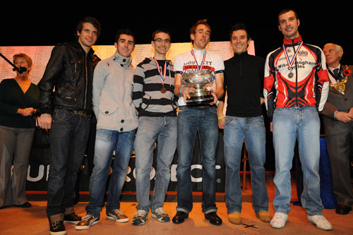 2009 podium, National Hill-Climb Championship 2009