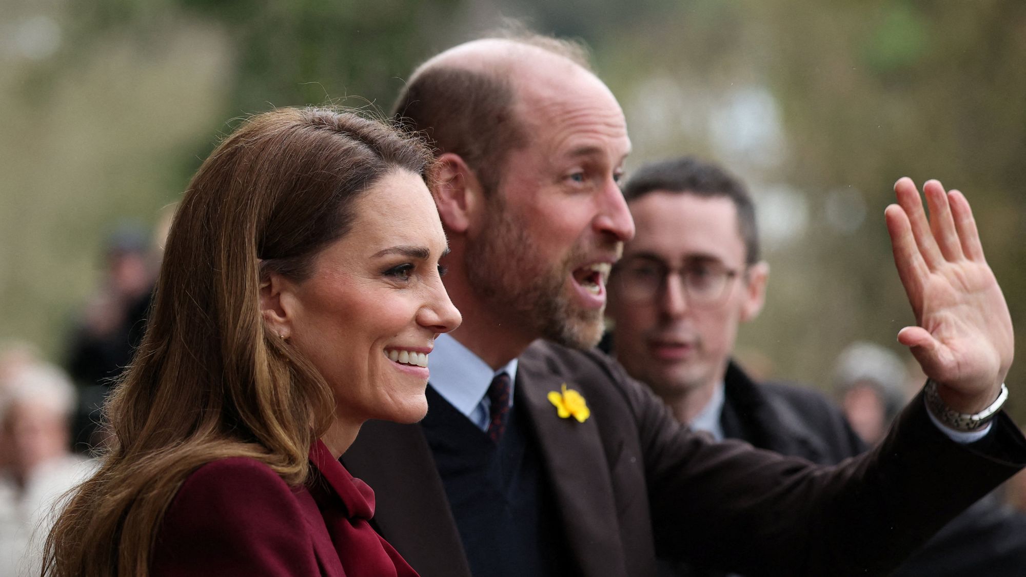 The Prince and Princess of Wales visit Powys, Wales, in 2026