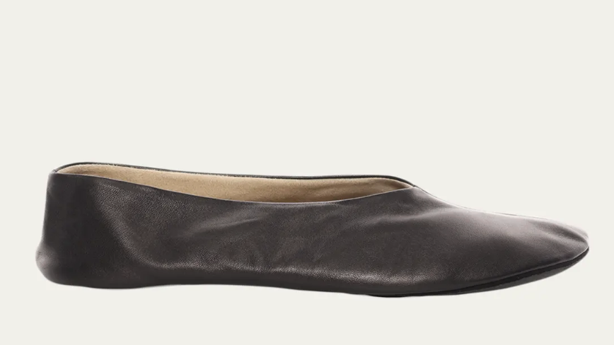 The Row, Stella Lambskin Ballerina Slippers