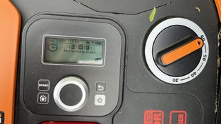 display panel on the worx landroid