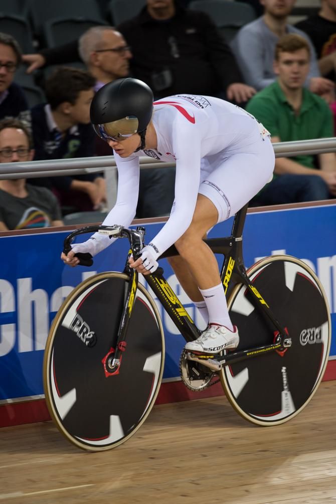 World Cup leader Jolien D'hoore (Belgium) won the silver medal in the women's omnium