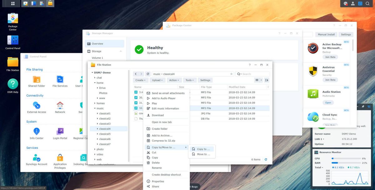 Synology DSM 7.0