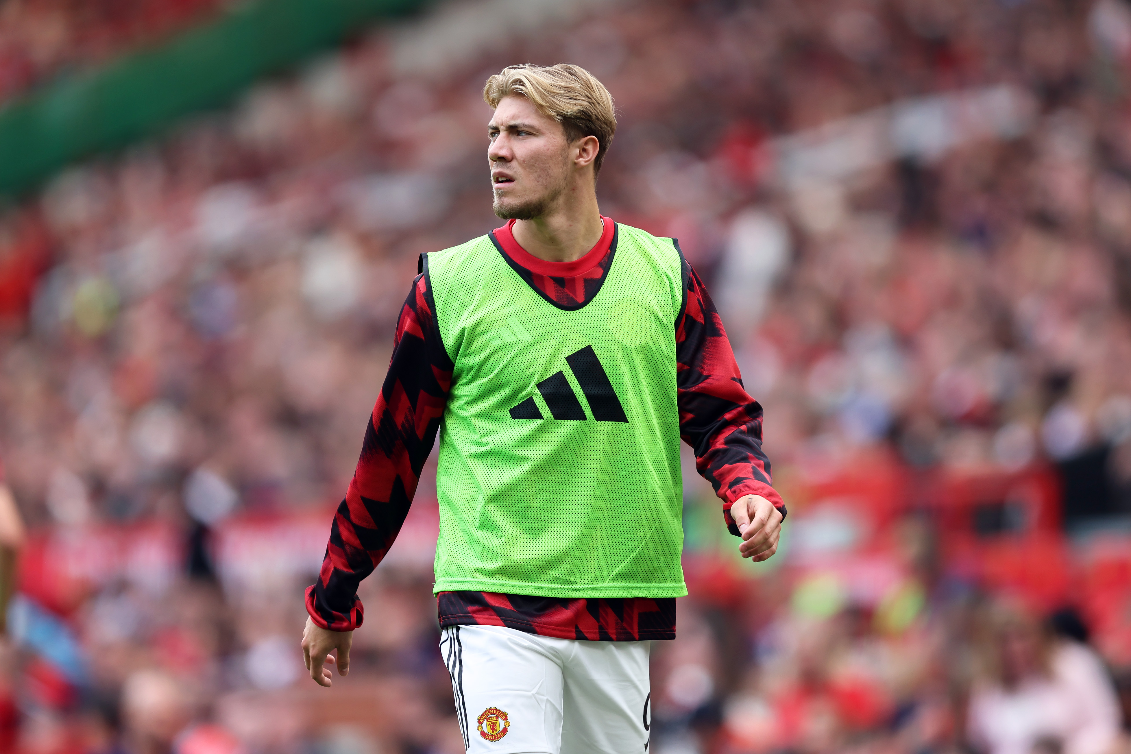 Manchester United striker Rasmus Hojund looks to be on his way out at Old Trafford