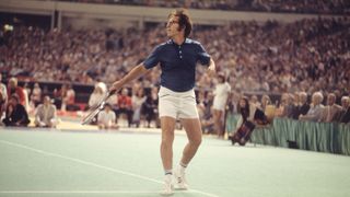 Bobby Riggs in Battle of the Sexes match