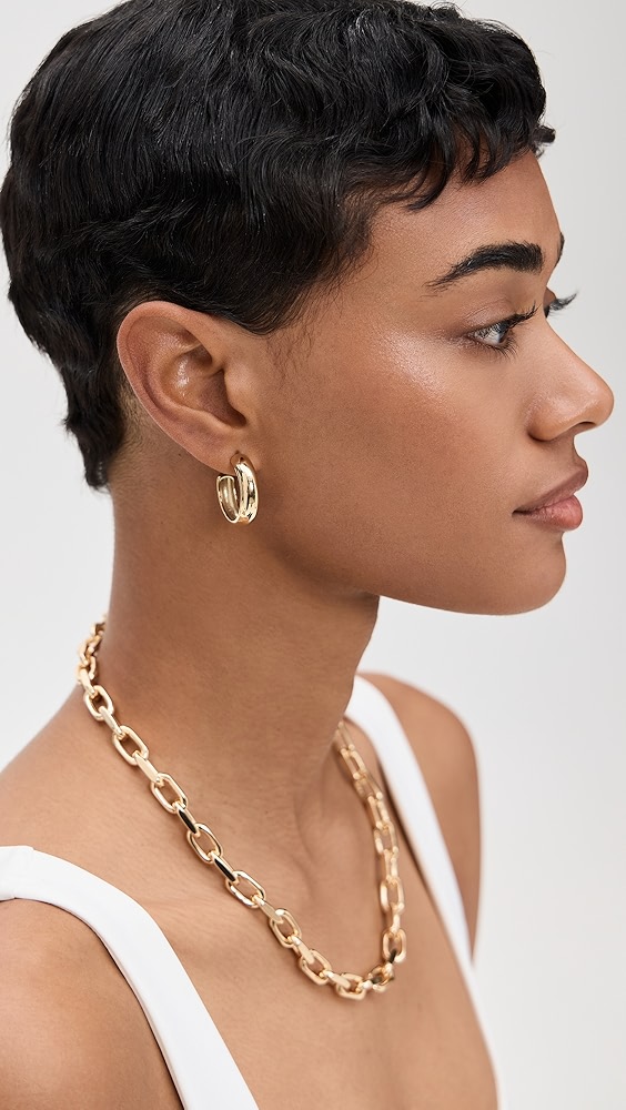 Jenny Bird Medium Staple Hoops