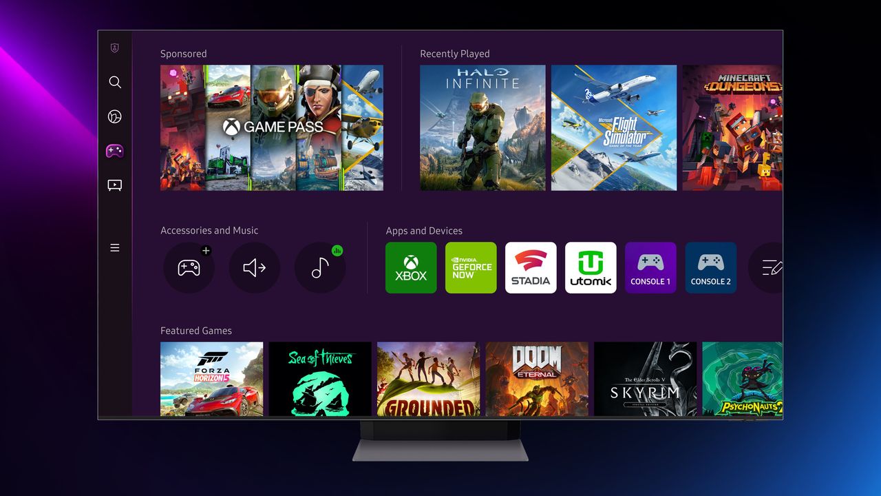 Xbox TV app on Samsung TV