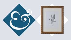 Frame with Hidden storage