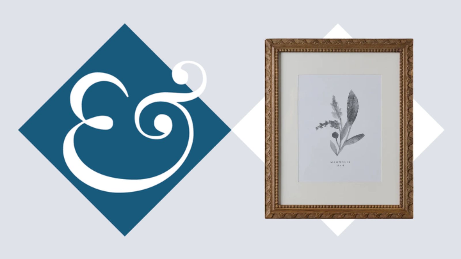 Frame with Hidden storage