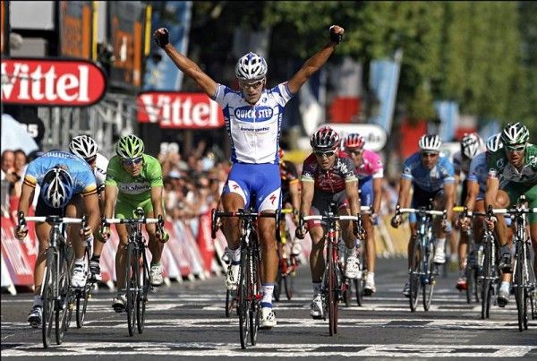 Gert Steegmans (Quick Step) proved he belongs with the best sprinters after today's win.