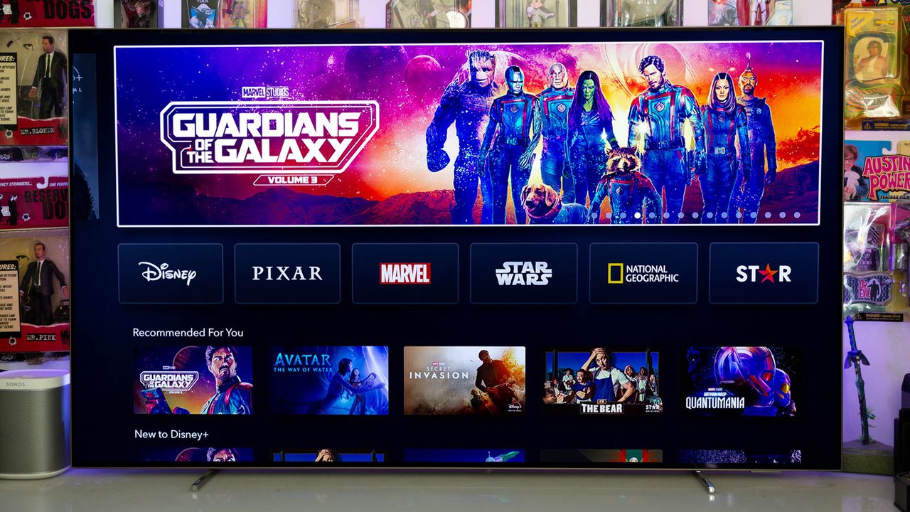 DIsney+ on Philips OLED