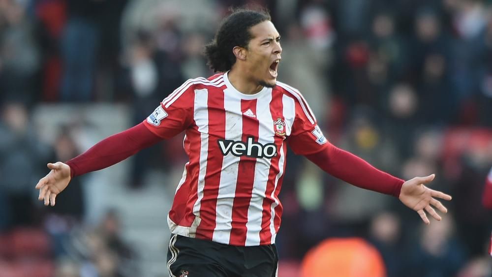 Virgil van Dijk in action for Southampton