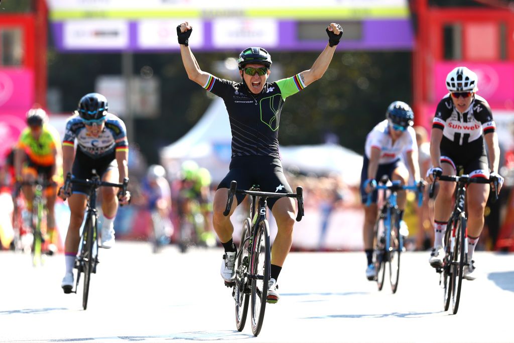 Giorgia Bronzini (Cylance) wins the final race of her career