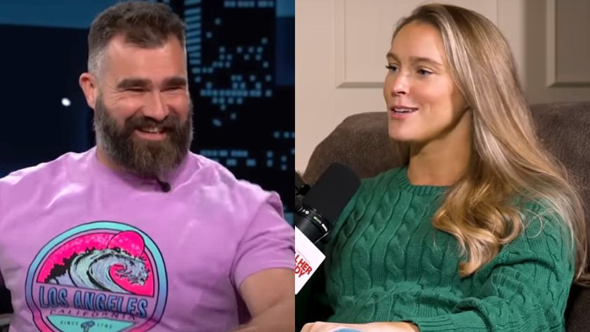 Jason Kelce on Kimmel and Kylie Kelce on Call Her Daddy.