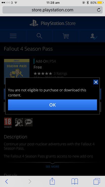 playstation store addons to fallout 4