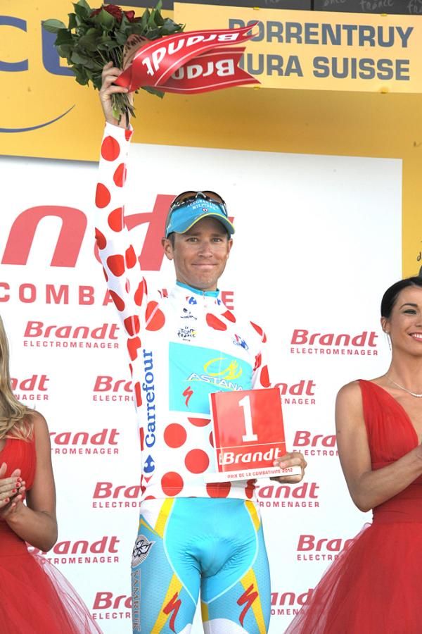 Fredrik Kessiakoff (Astana) was top climber and most combative on stage 8