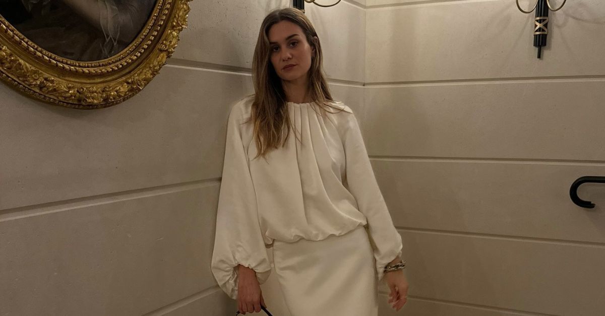 Not Sparkles, No Velvet—This is the Elegant Dress Trend French Women Wear During Party-Season Instead