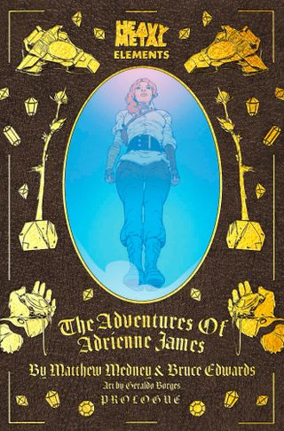 The cover for "The Adventures of Adrienne James #0."