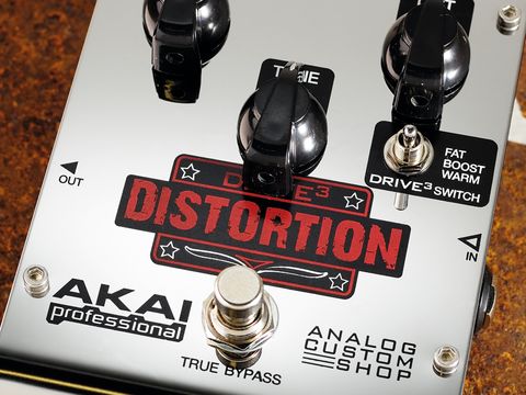 The Drive3 is a lean, mean distortion pedal.