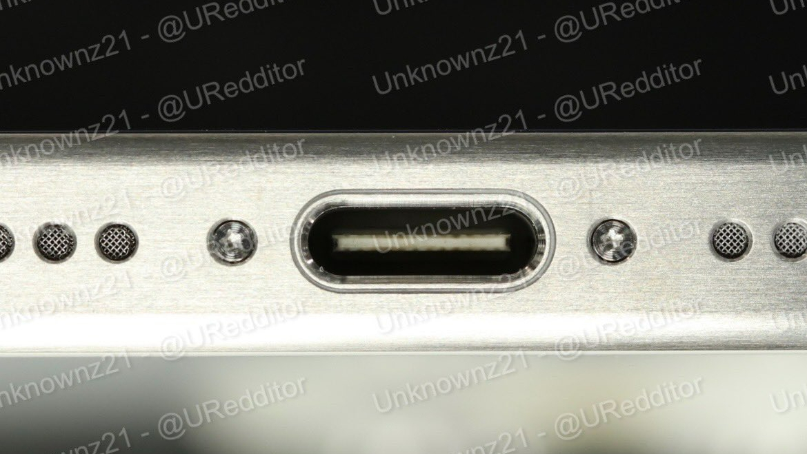 Apple iPhone 15 Bocor dengan port USB-C