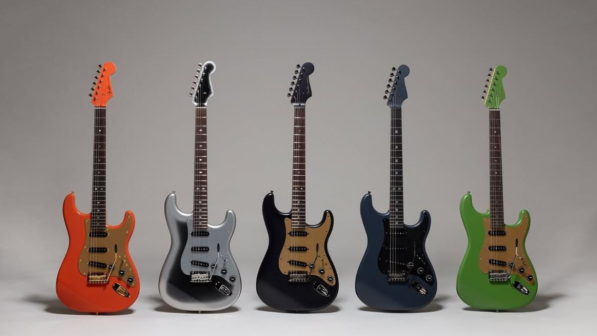 ギター fender japan Stratocaster mod Fender Japan's new Strats are inspired by Kyoto, katanas & matcha