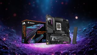 The Gigabyte Z890M Aorus Elite Wi-Fi motherboard