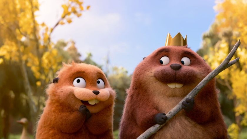 Two Beavers during the trailer for the new Disney movie, Hoppers. 