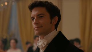 Jonathan Bailey as Anthony Bridgerton Reacting to Kate in the Season 2 finale of Bridgerton 