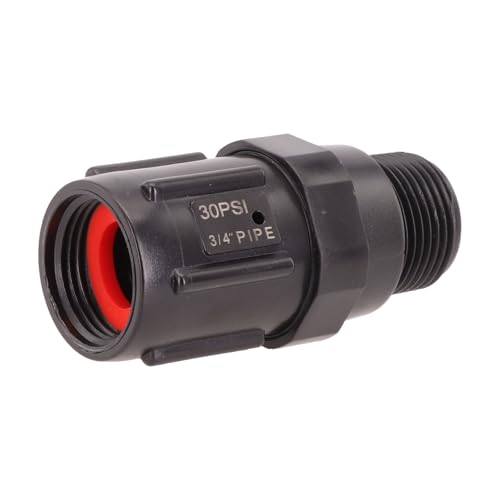 Pressure Regulator, Drip Irrigation Pressure Reducer Garden Irrigation System Hose Pressure 30psi 3/4" Water Pressure Regulator Valve