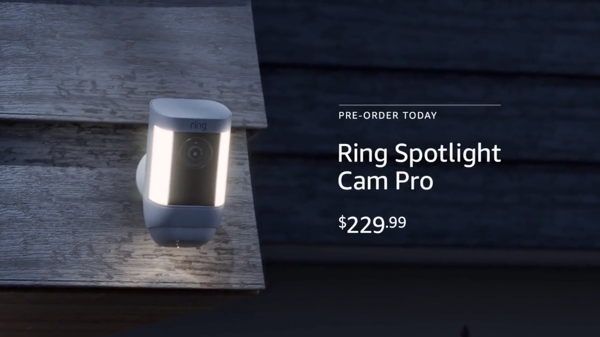 Ring Spotlight Cam Pro at Amazon event