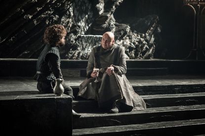 Varys and Tyrion, just hanging out.