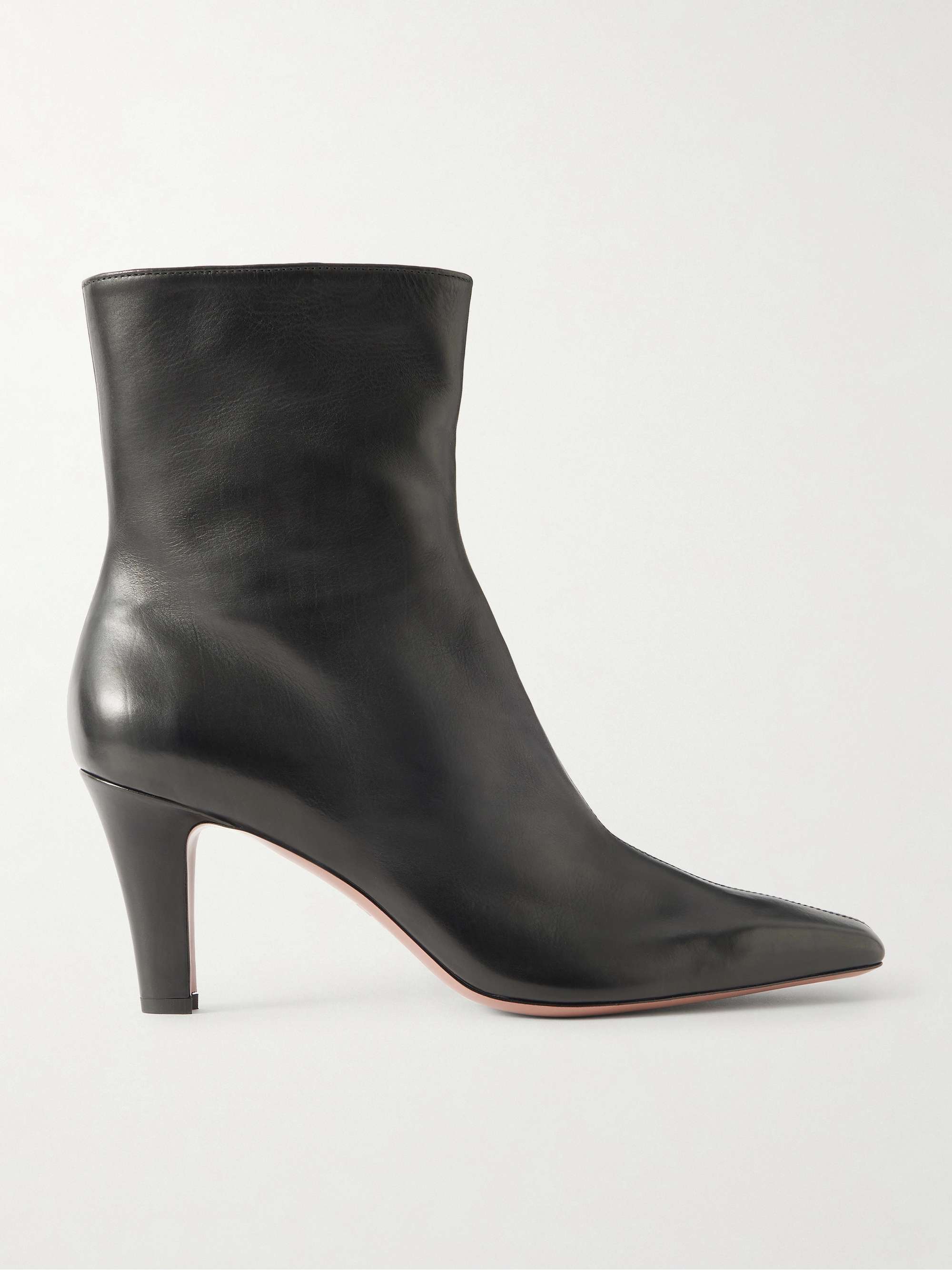 Belle Leather Ankle Boots