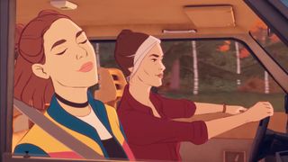 Screenshot of Open Roads reveal trailer
