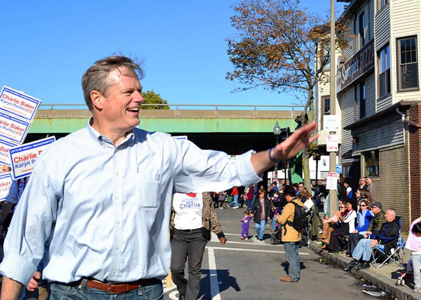 Massachusetts elects Republican Charlie Baker as next governor