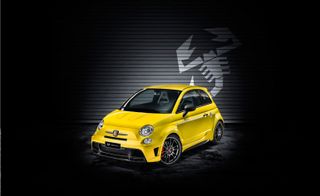 Yellow new racing car model