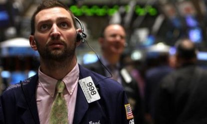 What was behind the Dow's precipitous fall?